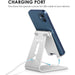Adjustable Cell Phone Stand, OMOTON Aluminum Desktop Cellphone Stand Silver-Tablet & iPad Stands-OMOTON-brands-world.ca