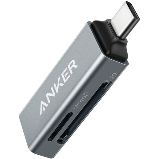 Anker SD Card Reader, 2-in-1 USB C Memory Reader for SDXC, SDHC, SD,...-Card Readers & Adapters-Anker-brands-world.ca