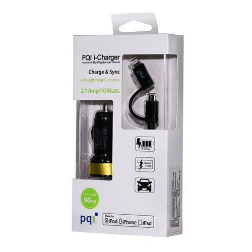 Apple Certified Lightning and Micro USB Universal Car Charger for Yellow-USB Car Chargers-PQI-brands-world.ca