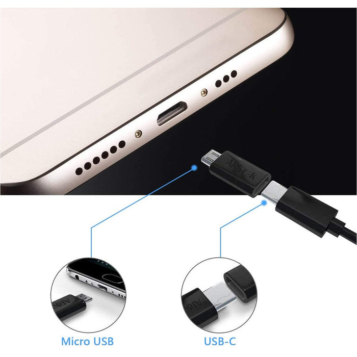 ARKTEK Micro USB Adapter - (Male) to Type C (Female) Data Sync...-Adapters-ARKTEK-brands-world.ca