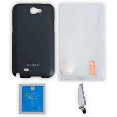 BASEUS BLACK silker case shell talk srs galaxy note 2 n7100-Samsung Galaxy Note II Cases-Baseus-brands-world.ca