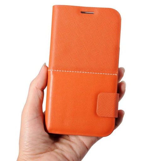 BASEUS diary leather case samsung notepad srs galaxy g-s4 21709 orange-Samsung Galaxy S4 Cases-Baseus-brands-world.ca