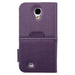 BASEUS diary leather case samsung notepad srs galaxy g-s4 purple-Samsung Galaxy S4 Cases-Baseus-brands-world.ca