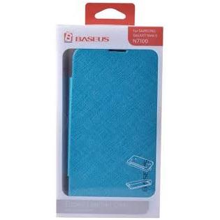 BASEUS leather case galaxy note ii n7100 - 21294 blue-Samsung Galaxy Note II Cases-Baseus-brands-world.ca