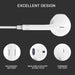 [Box 100] SAMA Earphone With Mic 3.5mm plug Compatible with Apple iPhone 6s 6 5s 5 4s 4, and all other android Devices-Earbuds & In-Ear Headphones-SAMA-brands-world.ca