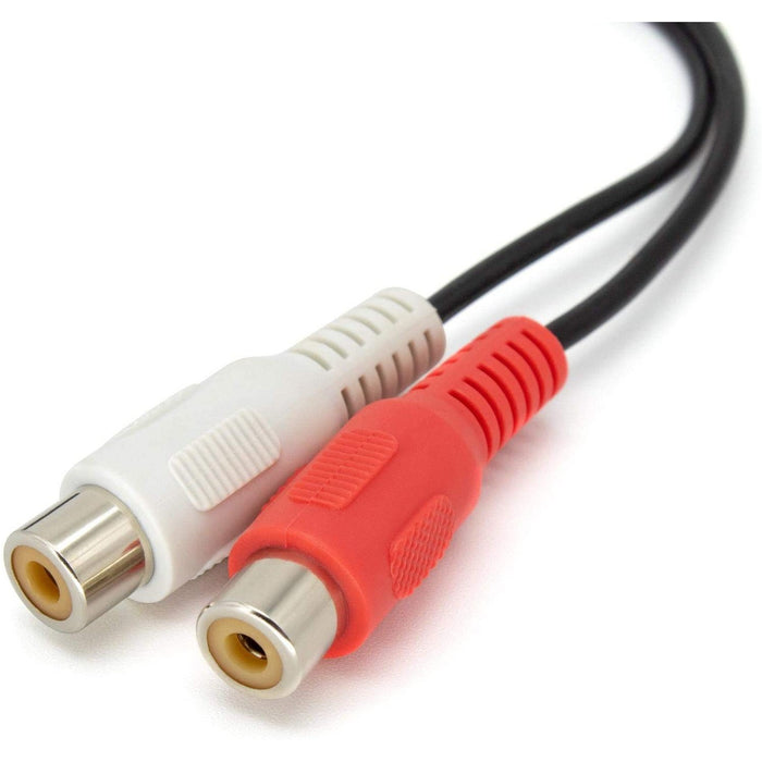 CABLE 3.5MM PLUG TO 2RCA SOCKET 3M/10ft-Audio Cables-V-MAX-brands-world.ca