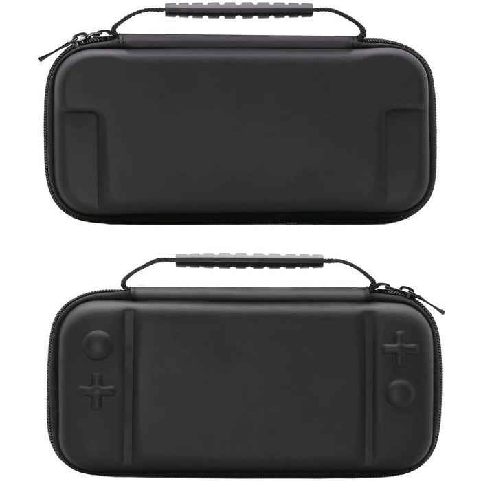 Carrying Case for Nintendo Switch Lite - Black-Nintendo Switch Skins, Faceplates & Cases-HEATFUN-brands-world.ca
