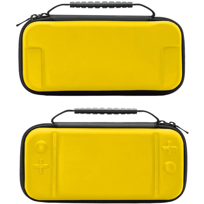 Carrying Case for Nintendo Switch Lite - Yellow-Nintendo Switch Skins, Faceplates & Cases-HEATFUN-brands-world.ca