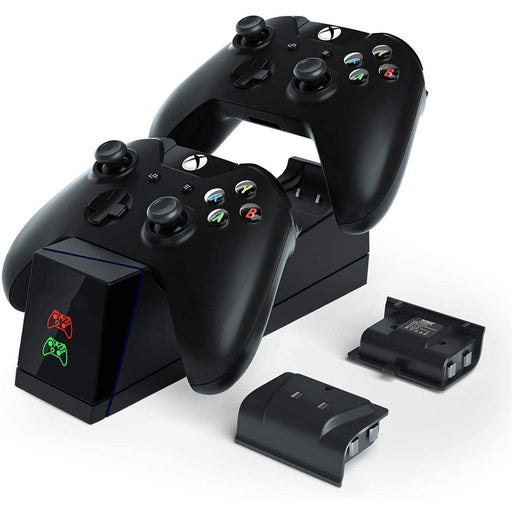 Charger for Xbox One Controller with Battery Pack Black-1-Xbox One Power Supplies & Battery Packs-SAMA-brands-world.ca