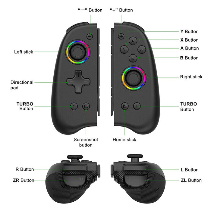 Joy-Con wireless game controller [Blue-Green] for Nintendo Switch