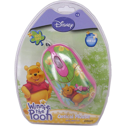 Disney Winnie The Pooh Optical Mouse-Wired Mice-DISNEY-brands-world.ca