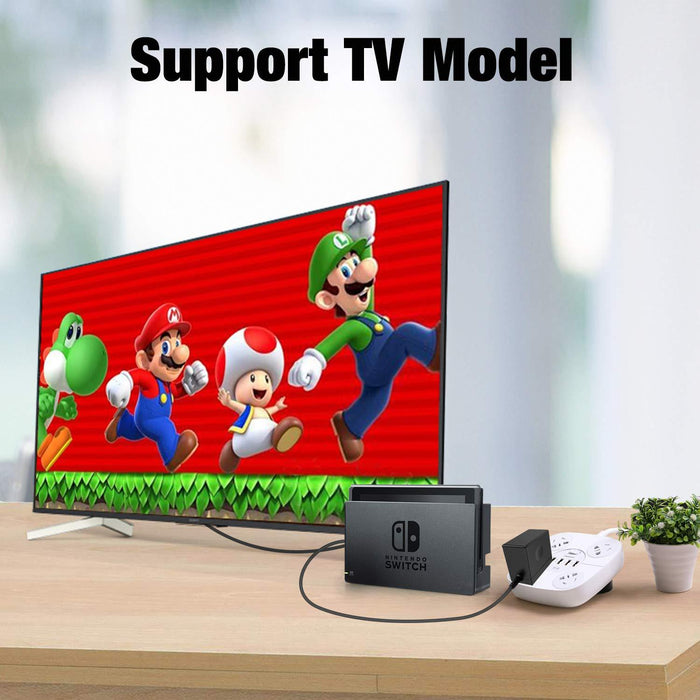 Fast Travel Charging Kit (Nintendo Switch and Switch Lite Support TV Mode) 15V/2.6A-Nintendo Switch Power Cords & Charging Stations-SAMA-brands-world.ca