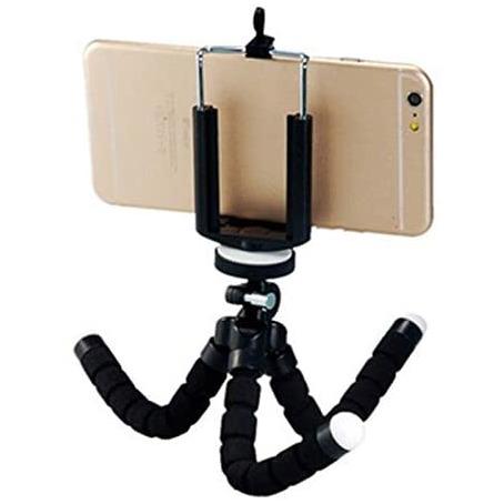 Flexible Mini Phone Tripod Sponge Octopus for Mobile & Camera, Blue-Monopods-SAMA-brands-world.ca