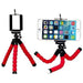 Flexible Mini Phone Tripod Sponge Octopus for Mobile & Camera, Red-Monopods-SAMA-brands-world.ca