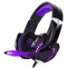 G9000 Pro Professional Noise Cancelling Gaming Headset for for PS4, PC, Xbox One Controller-Gaming Headsets-Paython-Purple-brands-world.ca