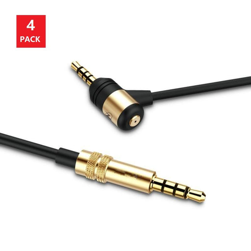 HANDS FREE AUX CABLE WITH HD MIC CABLE 1M-Audio Cables-JOYROOM-brands-world.ca