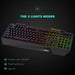 Havit Keyboard Rainbow Backlit Wired Gaming Mouse Combo, LED Black-Keyboard & Mouse Combos-Havit-brands-world.ca