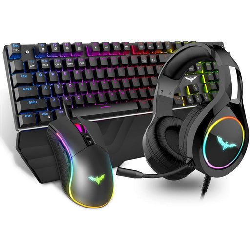 Havit Mechanical Keyboard and Mouse Combo RGB Gaming 104 Keys-Keyboard & Mouse Combos-Havit-104 RGB-brands-world.ca
