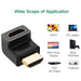 HDMI Male to Female Adapter-Up PVC data transfer UGREEN-Adapters-UGREEN-brands-world.ca