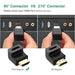 HDMI Male to Female Adapter-Up PVC data transfer UGREEN-Adapters-UGREEN-brands-world.ca