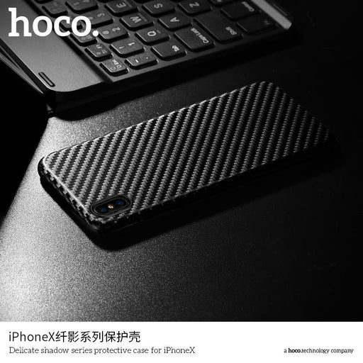 HOCO Delicate shadow series protective case for iPHONE X Black-iPhone X XS Cases-HOCO-brands-world.ca