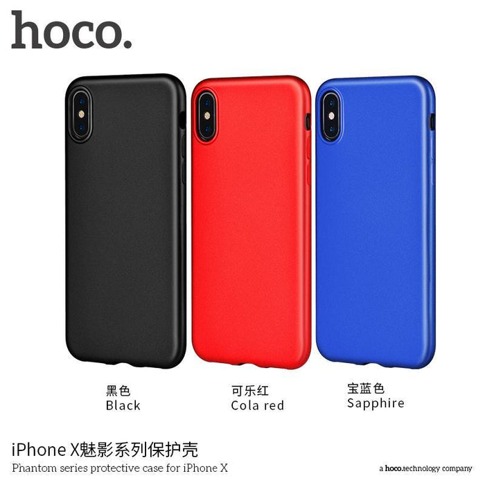 HOCO Phantom series protective case for iPHONE X Red-iPhone X XS Cases-HOCO-brands-world.ca
