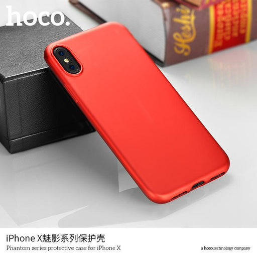 HOCO Phantom series protective case for iPHONE X Red-iPhone X XS Cases-HOCO-brands-world.ca