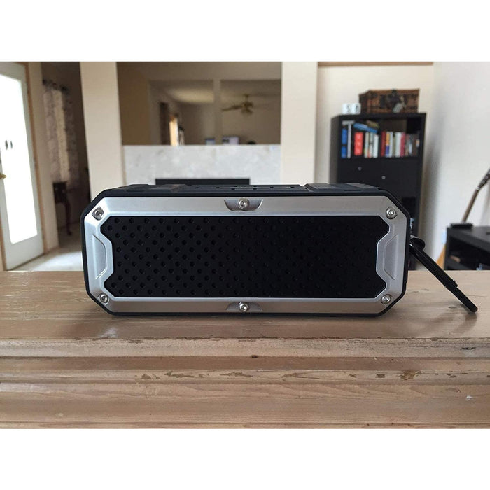 Waterproof Wireless Bluetooth Speaker with Mobile Power Bank 5200mAh