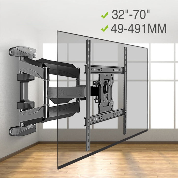 TV Wall Mount with full motion 75 inch mount stand 32"75"