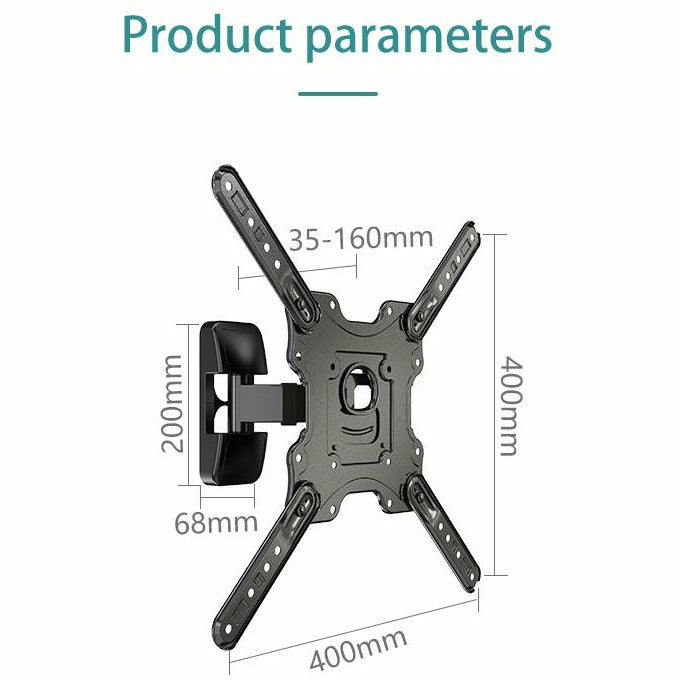 Wall Bracket for TVs 23"-55" with Shoulder Positioning System