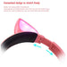 Kids wired Headset dance party cute cat ear fox with led light-Kids Headphones-SAMA-brands-world.ca