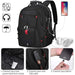 Laptop Backpack 17.3 Inch Waterproof Business Travel Backpacks Large Black-Backpacks-NUBILY-brands-world.ca