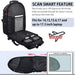 Laptop Backpack 17.3 Inch Waterproof Business Travel Backpacks Large Black-Backpacks-NUBILY-brands-world.ca