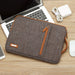 LONMEN 10.1 Inch Laptop Sleeve Case Water-Resistant 9.7-10.5 Inch, Brown-Laptop Sleeves-LONMEN-brands-world.ca