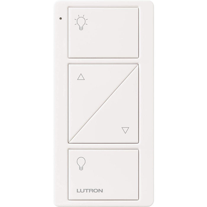 Lutron 2-Button Dimming Pico Remote for Caseta Smart Home 1 Pack, White-Smart Switches & Plugs-Lutron-brands-world.ca