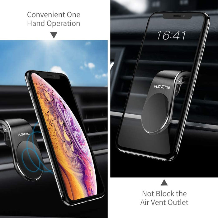 Magnetic Car Phone Holder 2 PACK FLOVEME Cell Mount 2-Cell Phone Car Mounts-Floveme-brands-world.ca