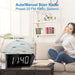 Mesqool Projection Alarm Clock Radio for White Display, Red-Speaker Docks & Clock Radios-Mesqool-brands-world.ca