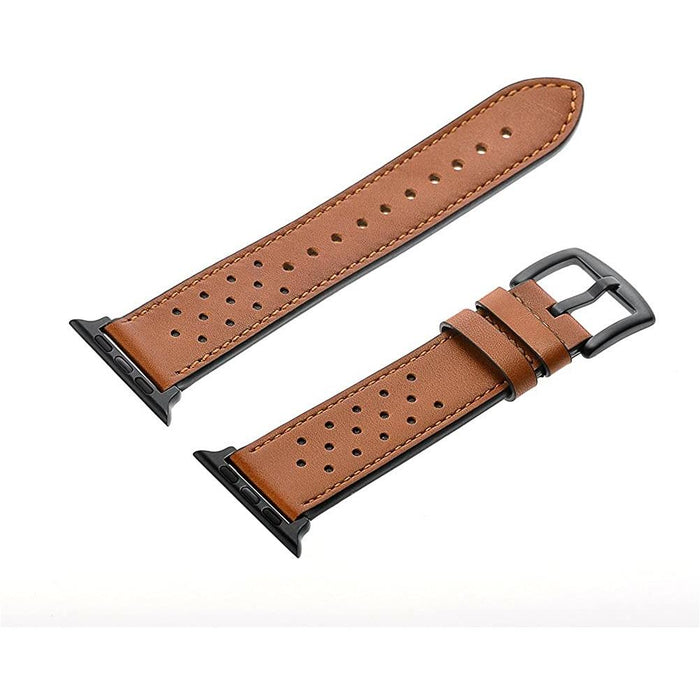 Mifa Compatible w/Apple Watch Band 5 4 44mm 42mm 40mm 38mm / 38mm, Brown-Apple Watch Bands & Straps-MODERN IDEAS-brands-world.ca