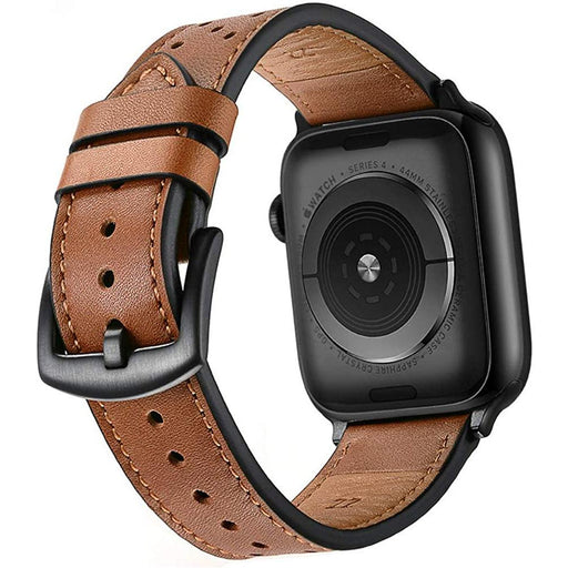 Mifa Compatible w/Apple Watch Band 5 4 44mm 42mm 40mm 38mm / 38mm, Brown-Apple Watch Bands & Straps-MODERN IDEAS-brands-world.ca