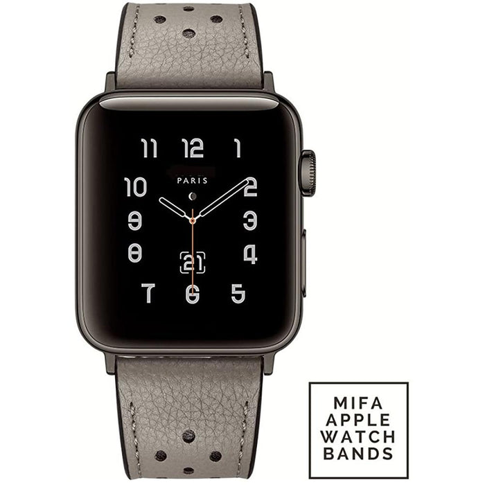 Mifa Compatible w/Apple Watch Band 5 4 44mm 42mm 40mm / 38mm, Oyster-Apple Watch Bands & Straps-MODERN IDEAS-brands-world.ca