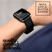 Mifa Hybrid Sports band Dark Brown Compatible With 38mm / 40mm, Suede Black-Apple Watch Bands & Straps-MODERN IDEAS-brands-world.ca