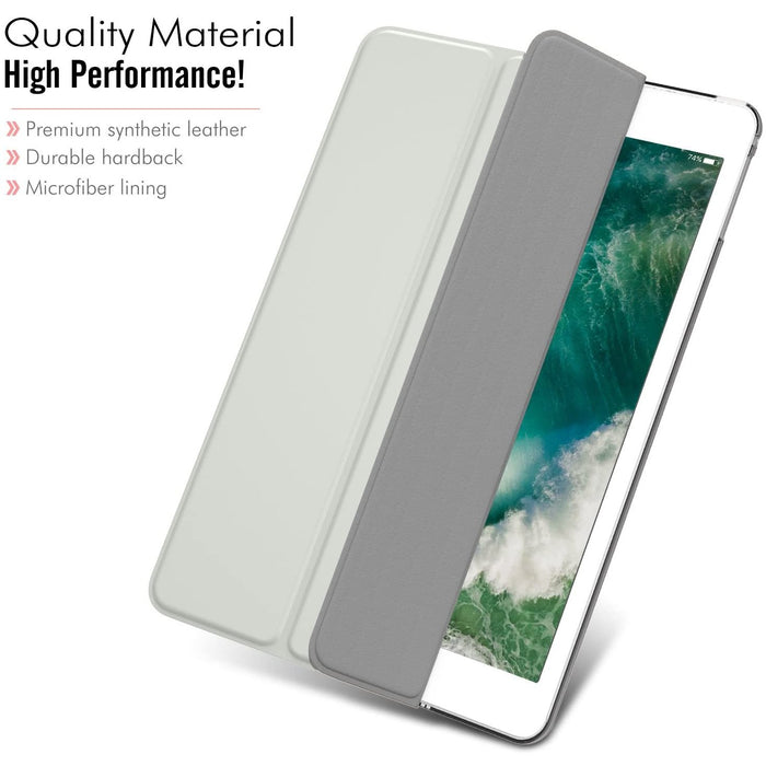 MoKo Case Fit 2018/2017 iPad 9.7 6th/5th Generation - Ultra Slim Silver-Tablet & iPad Cases-MoKo-brands-world.ca