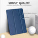 MoKo Case Fit New iPad 8th Gen 2020 / 7th Generation 2019, Navy Blue-Tablet & iPad Cases-MoKo-brands-world.ca