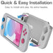 MoKo Case for Nintendo Switch Lite - Zacian and Zamazenta Edition, Light Gray-Nintendo Switch Skins, Faceplates & Cases-MoKo-brands-world.ca