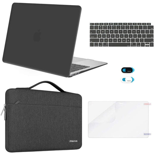MOSISO MacBook Air 13 inch Case 2020 2019 2018 Release A2337 M1 Space Gray-MacBook Cases-MOSISO-brands-world.ca
