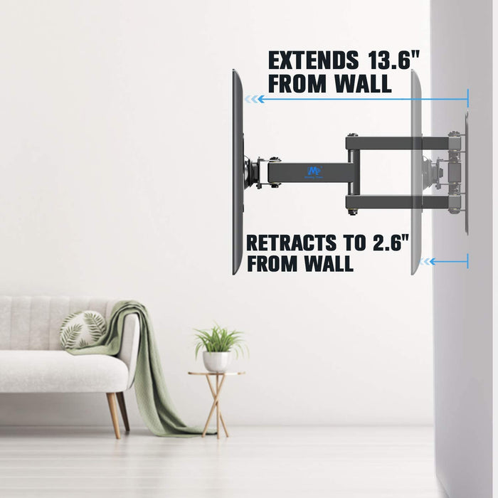 Mounting Dream Full Motion TV Wall Mount Monitor For 10"-26" TVs/Monitors-TV Mounts-Mounting Dream-brands-world.ca