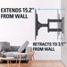 Mounting Dream TV Wall Mount for 26-55’’ TV, Full Motion Bracket...-TV Mounts-Mounting Dream-brands-world.ca