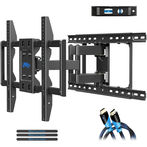 Mounting Dream TV Wall Mount for 42-70 Inch TVs, For 16"/18"/24" wood studs-TV Mounts-Mounting Dream-brands-world.ca