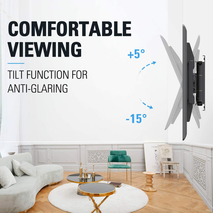 Mounting Dream TV Wall Mount Full 42-75" Motion 16/18/24" studs-TV Mounts-Mounting Dream-brands-world.ca