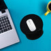 Mouse Pad, KATUMO Ergonomic Design Memory Foam Pad Wrist Rest Black x1-Mouse & Wrist Pads-KATUMO-brands-world.ca